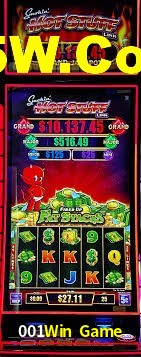 Bônus de boas-vindas na 001Win Game